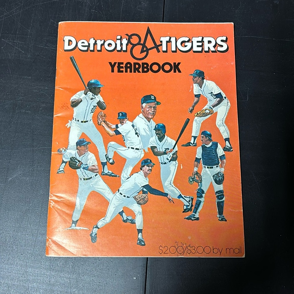 1984 Detroit Tigers yearbook!!